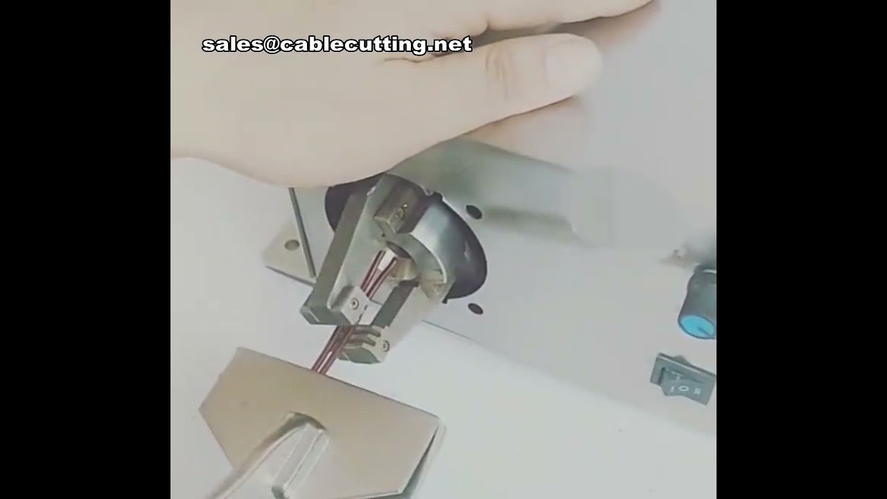 Güçlü Çok Telli Bakır Kablo Bükme Makinesi | Otomatik Kablo İşleme
