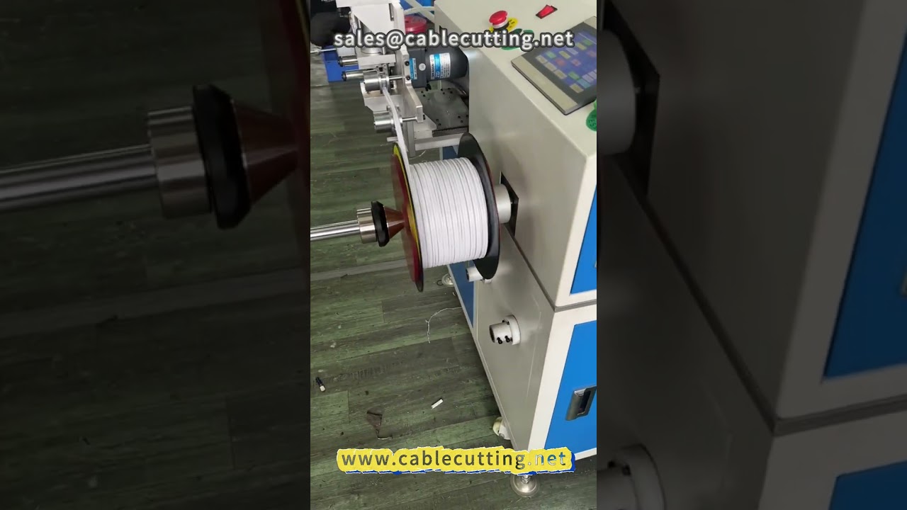 33 Düz Kablo Sarma Makinesi – 100 Metre Bobinleme | Kablo İşleme ve Otomasyon Ekipmanları