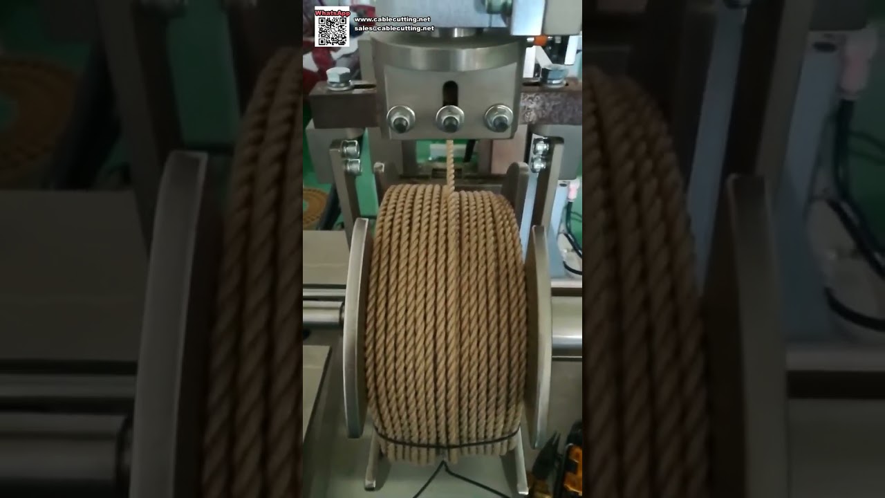 Halat Paketleme İçin Yüksek Performanslı Otomatik Balyalama Makinesi