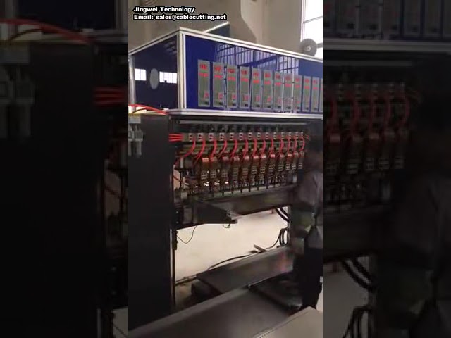 Otomatik Çelik Halat Boyutlandırma ve Füzyon İçin Basınç Manşonlu Entegre Makine