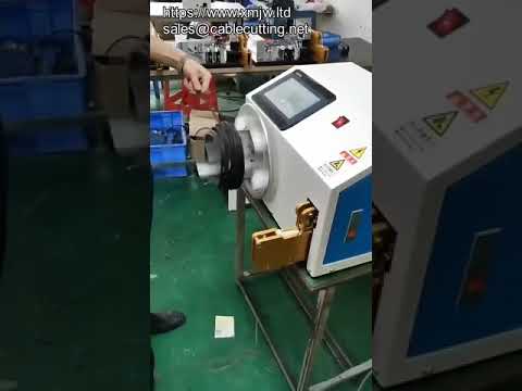 Otomatik Elektrikli Bakır Kablo Bağlama ve USB Veri Kablosu Sarma Makinesi