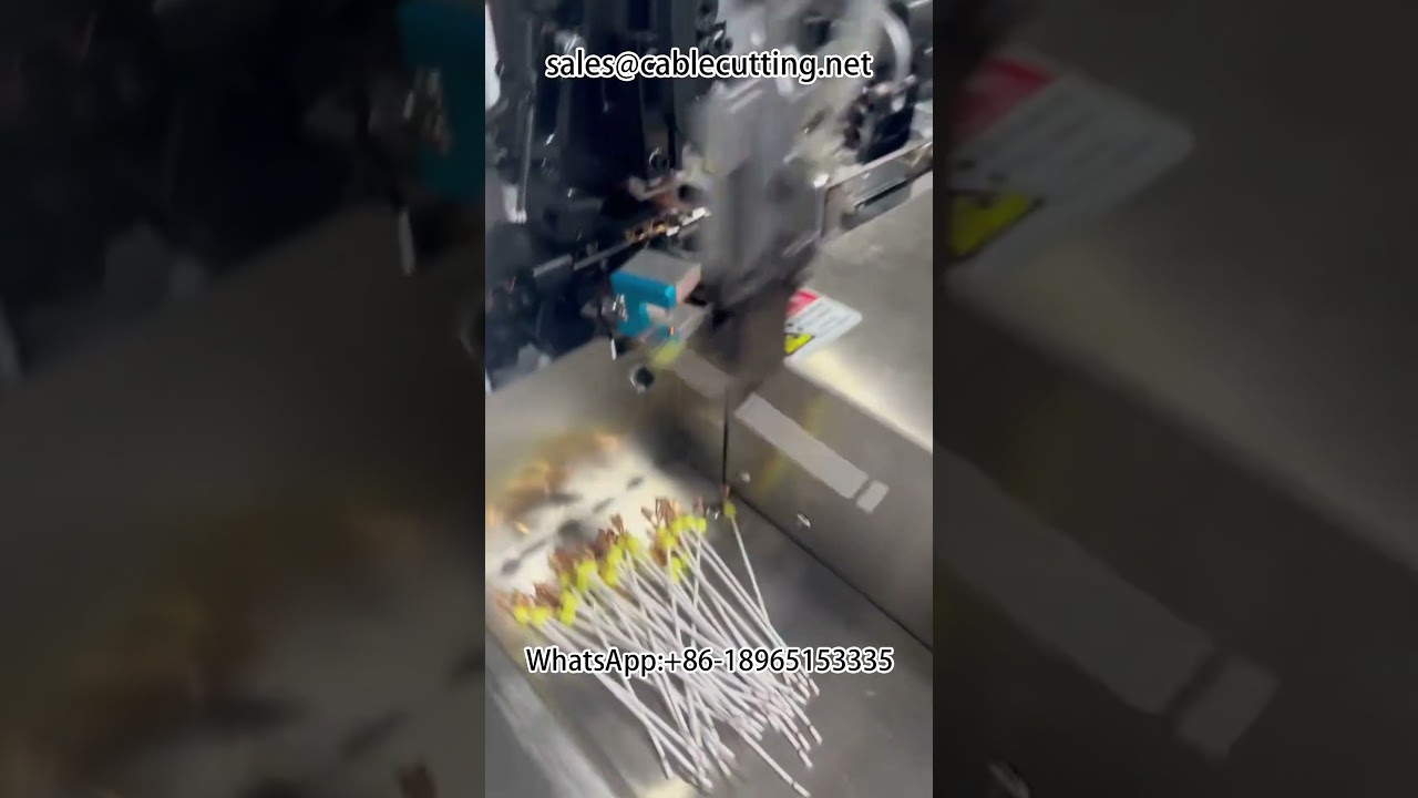 Otomatik Tek Nüfuzlu Su Geçirmez Fiş Sıyırma ve Kıvırma Makinesi | Kablo İşleme Otomasyonu