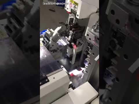 Çift Terminalli Tam Otomatik Servo Tel Kesme, Sıyırma ve Kıvırma Makinası