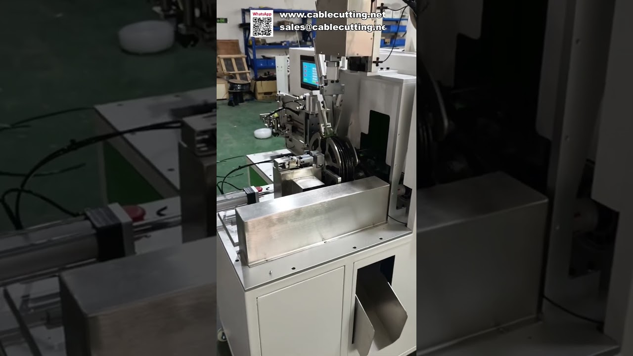Tam Otomatik Metre Sayma, Tel Kesme, Sarma ve Bağlama Makinesi