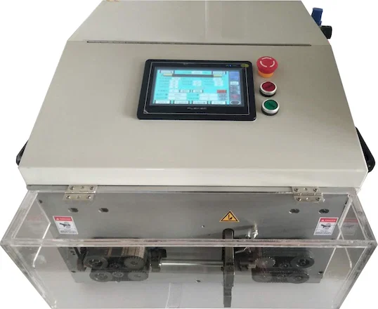 Çift Yuvarlak Kılıf Kablo Soyucu Kesici WPM-YHT2 - Otomatik Kablo Soyma Makinesi