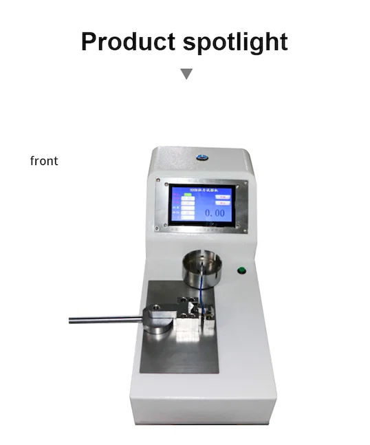 Elektrikli Terminal Çekme Test Cihazı TF-52 - Terminal Çekme Test Cihazı