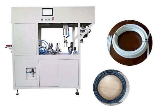 Oto Tel Kesme Sarma Klipsli Bağlama Makinesi WPM-CRO - Kablo Sarma ve Bağlama Makinesi
