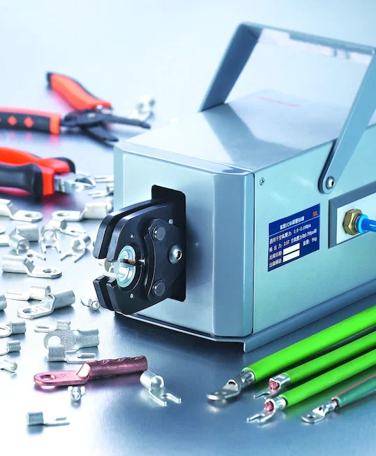 Pnömatik Terminal Sıkma Makinesi WPM-50L - Yarı Otomatik Sıkma Makinesi