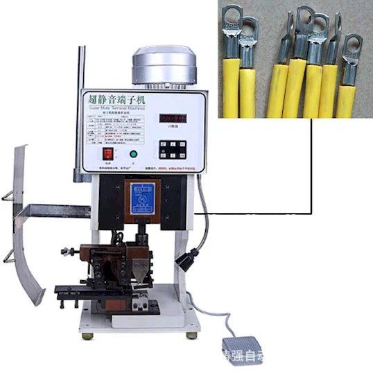 Yarı Otomatik Sessiz Terminal Sıkma Makinesi WPM-3000S - Yarı Otomatik Sıkma Makinesi